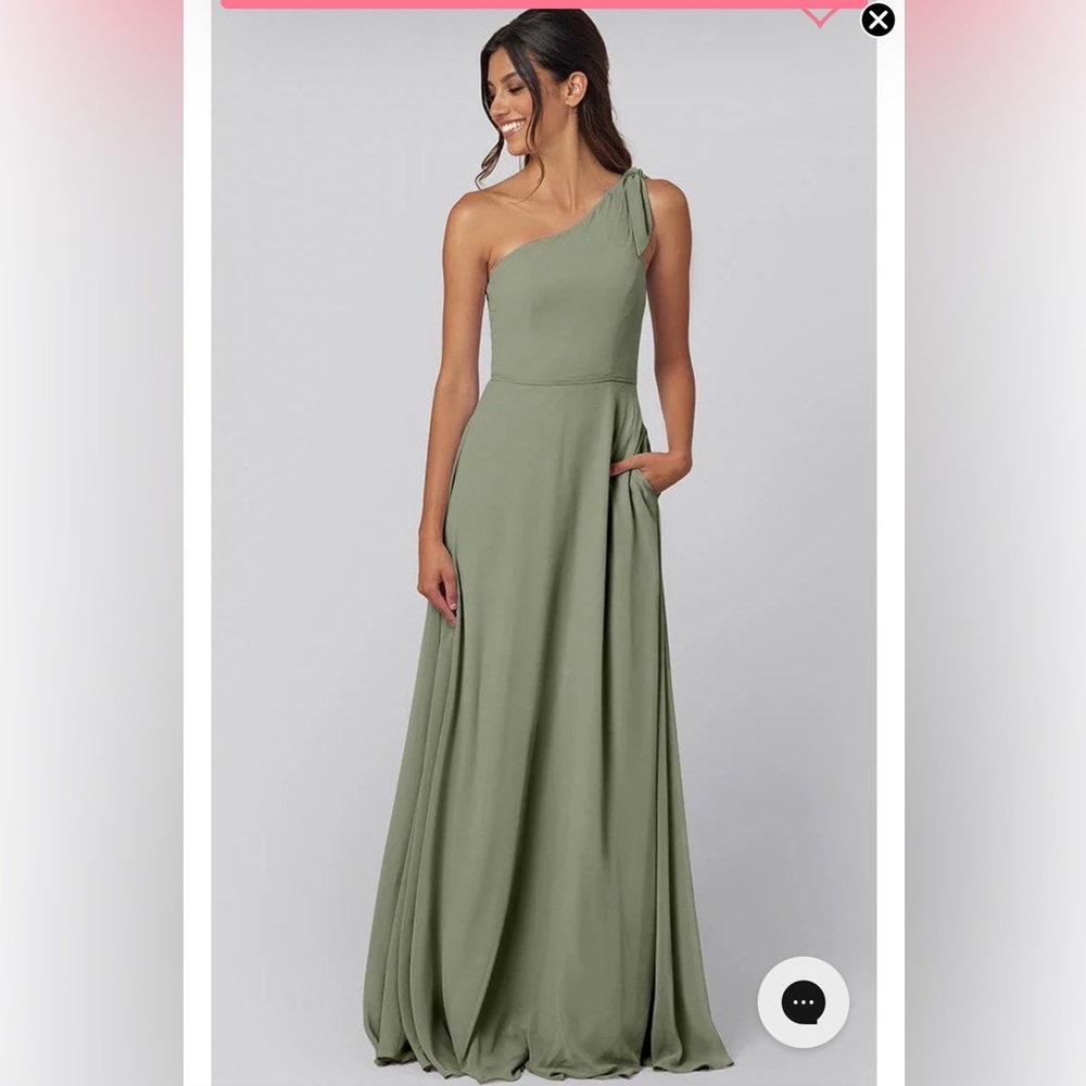 Kennedy Blue Moss (green) Eloise Bridesmaid Dress